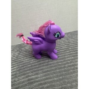 Purple flying pony Greenbriar soft vinyl pink brush able mane and tail 1980 5"